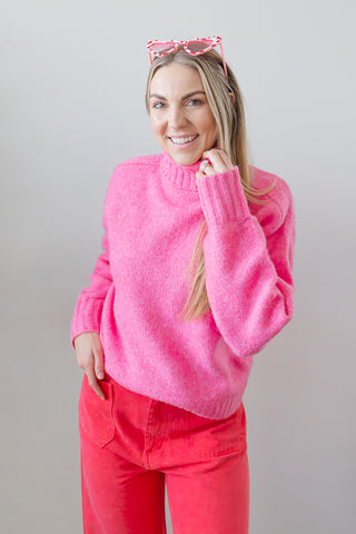 Tillie Pink Sweater *final sale*