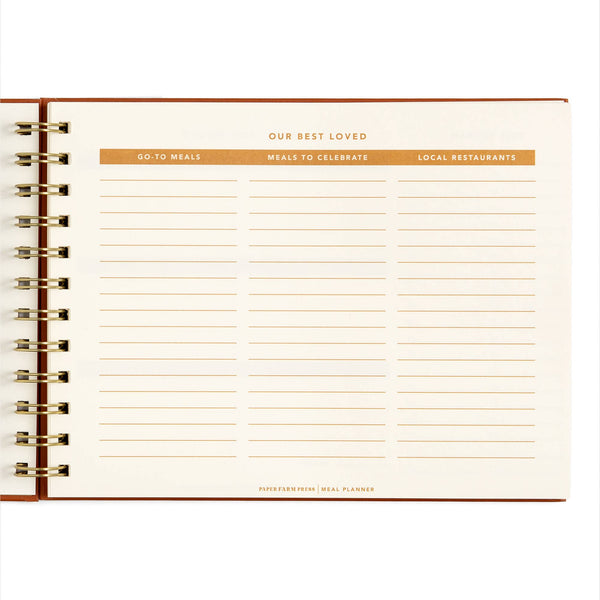 Farm Fresh Weekly Meal Planner