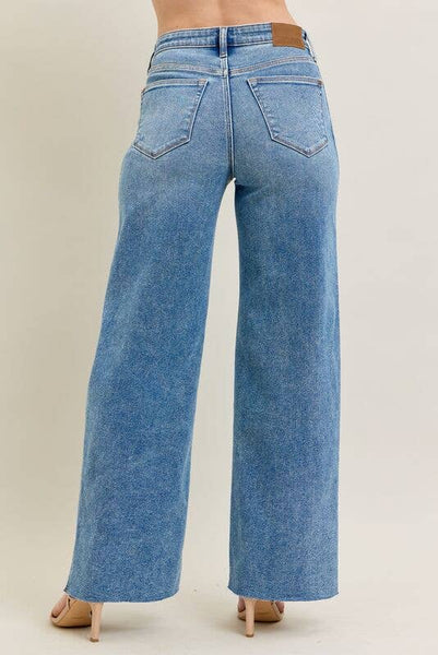 Judy Blue Conrad Vintage Wide Leg Jeans