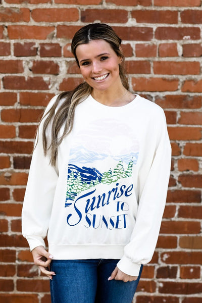 Z Supply Sunset Sunday Sweatshirt *final sale*