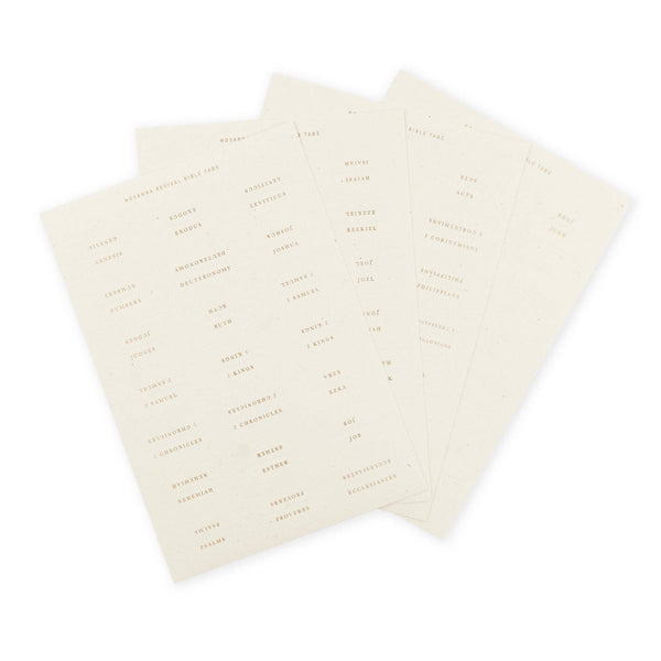 Hosanna Revival Bible Tabs / Gold Foiling
