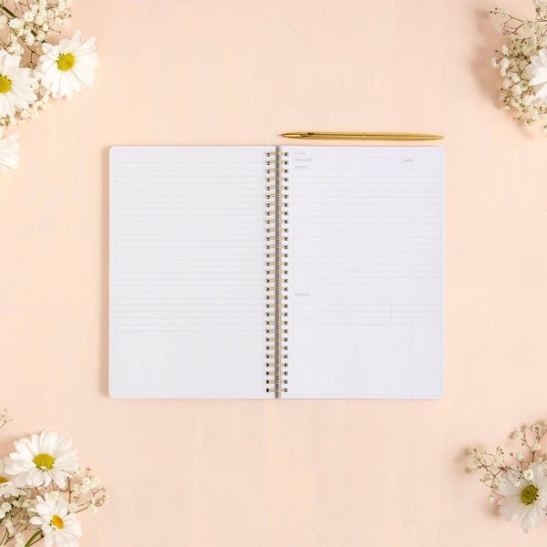 Church Notes Notebook / Lilac