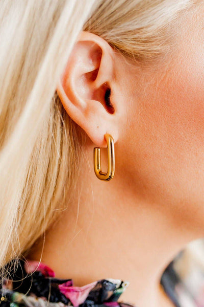 Linny Co Danielle Gold Hoop Earrings