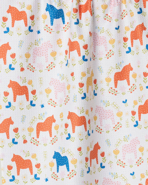 Dala Garden Floral Tea Towel