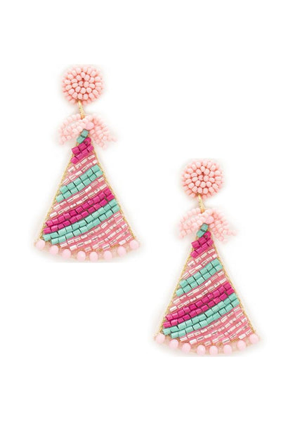 Birthday Seed Bead Earrings