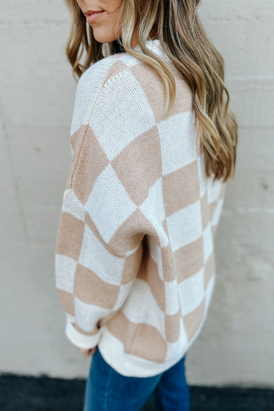 Willow Checkered Sweater