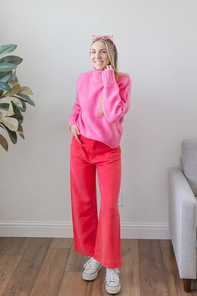 Tillie Pink Sweater *final sale*