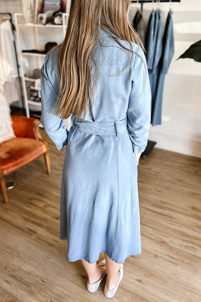 Katia Vintage Blue Dress