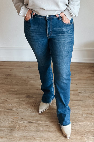 Lovervet Momentous Mid Rise Bootcut Jeans