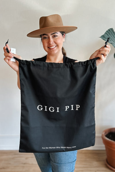 Gigi Pip / Hat Keepsake Bag