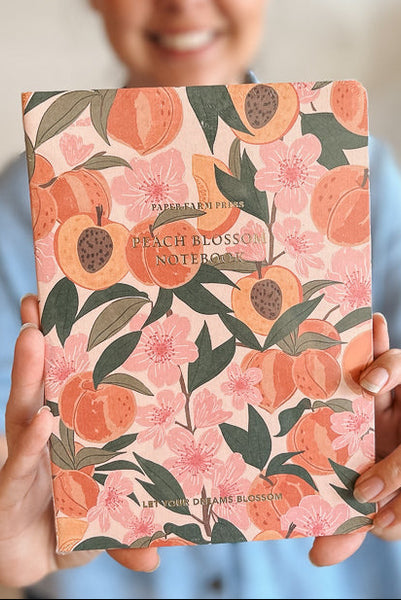 Peach Blossom Notebook