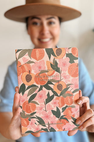 Peach Blossom Notebook