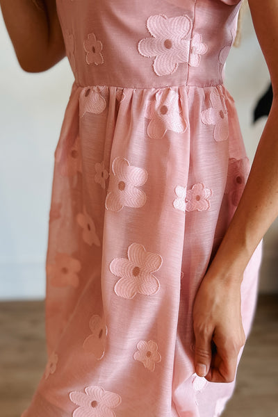 Flower Garden Organza Mini Dress