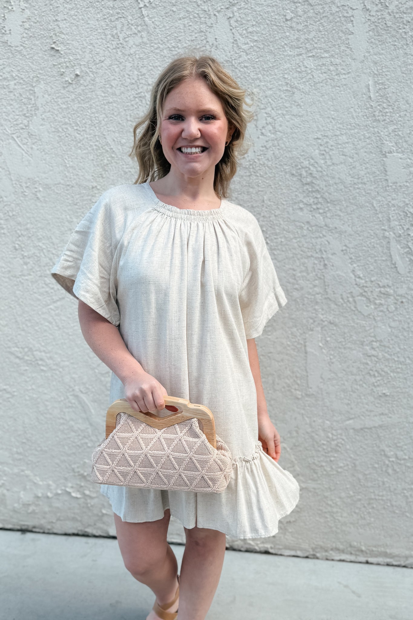 Sweet Oat Ruffle Dress