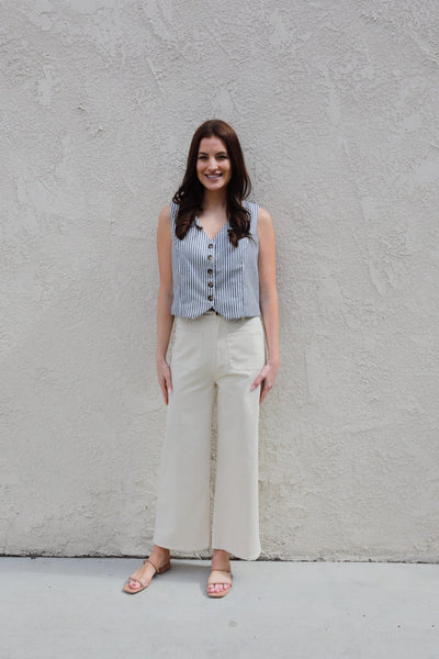 Tayler Trouser Pant / Ecru