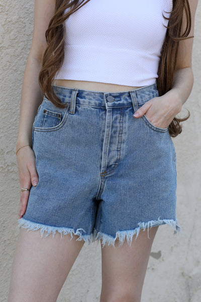 Beginners Luck Denim Shorts
