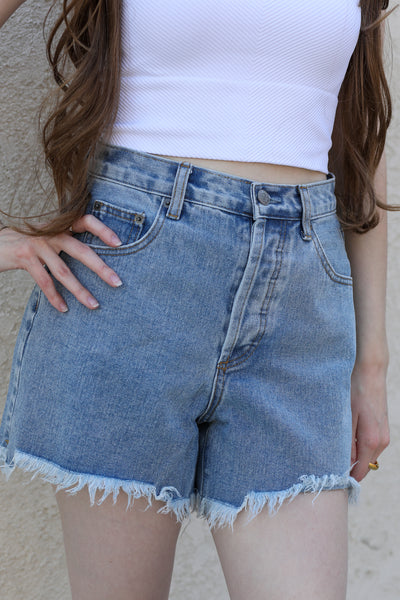 Beginners Luck Denim Shorts