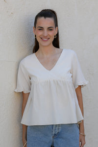 Janey Top / Sand