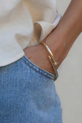 Euro Gold Bangle