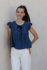 Anna Chambray Blouse
