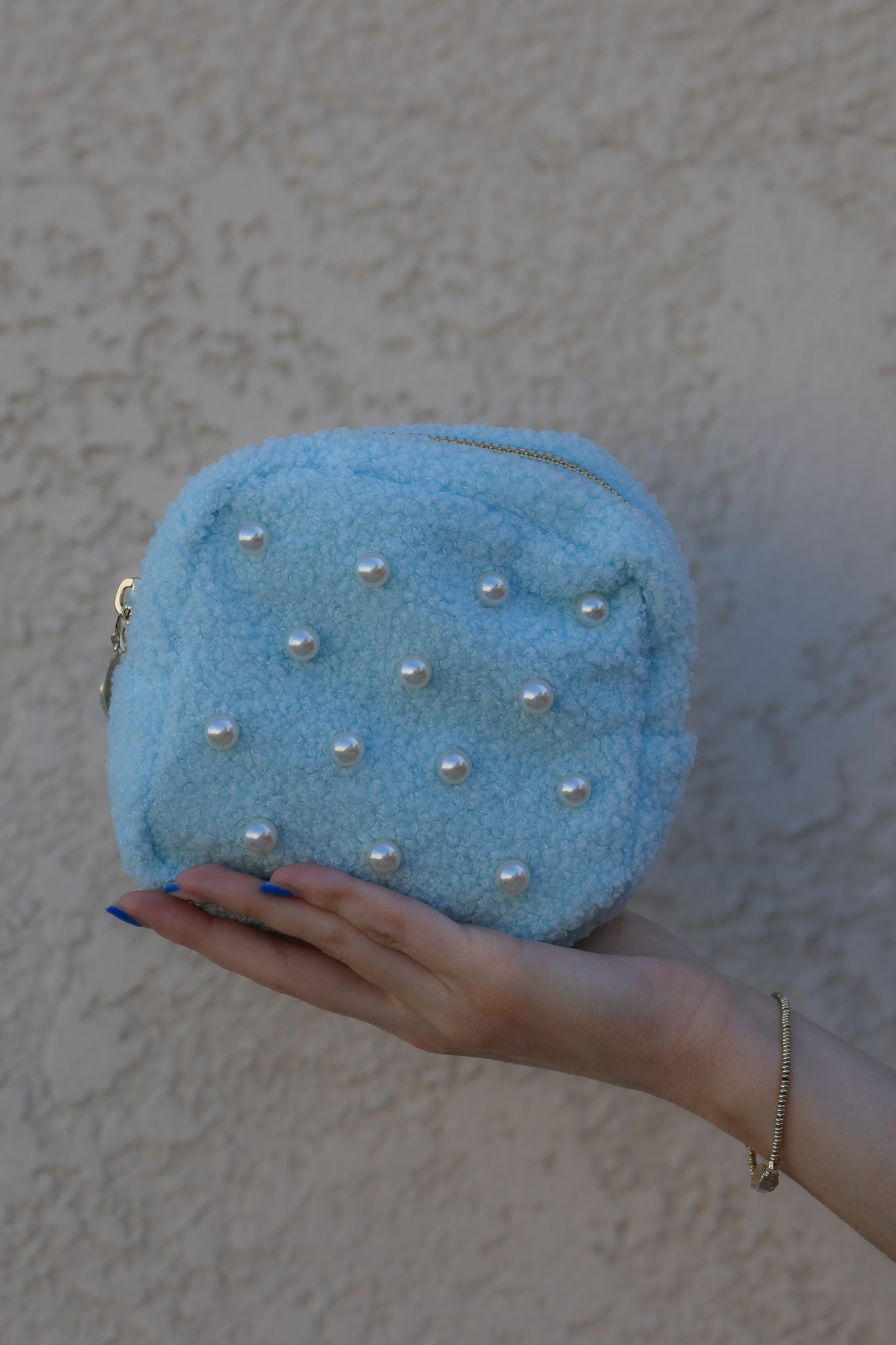 Teddy Square / Pearl Blue