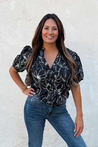 Esther Puff Sleeve Blouse