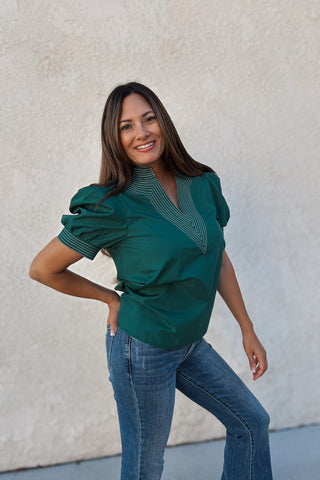 Varsity Nights Blouse