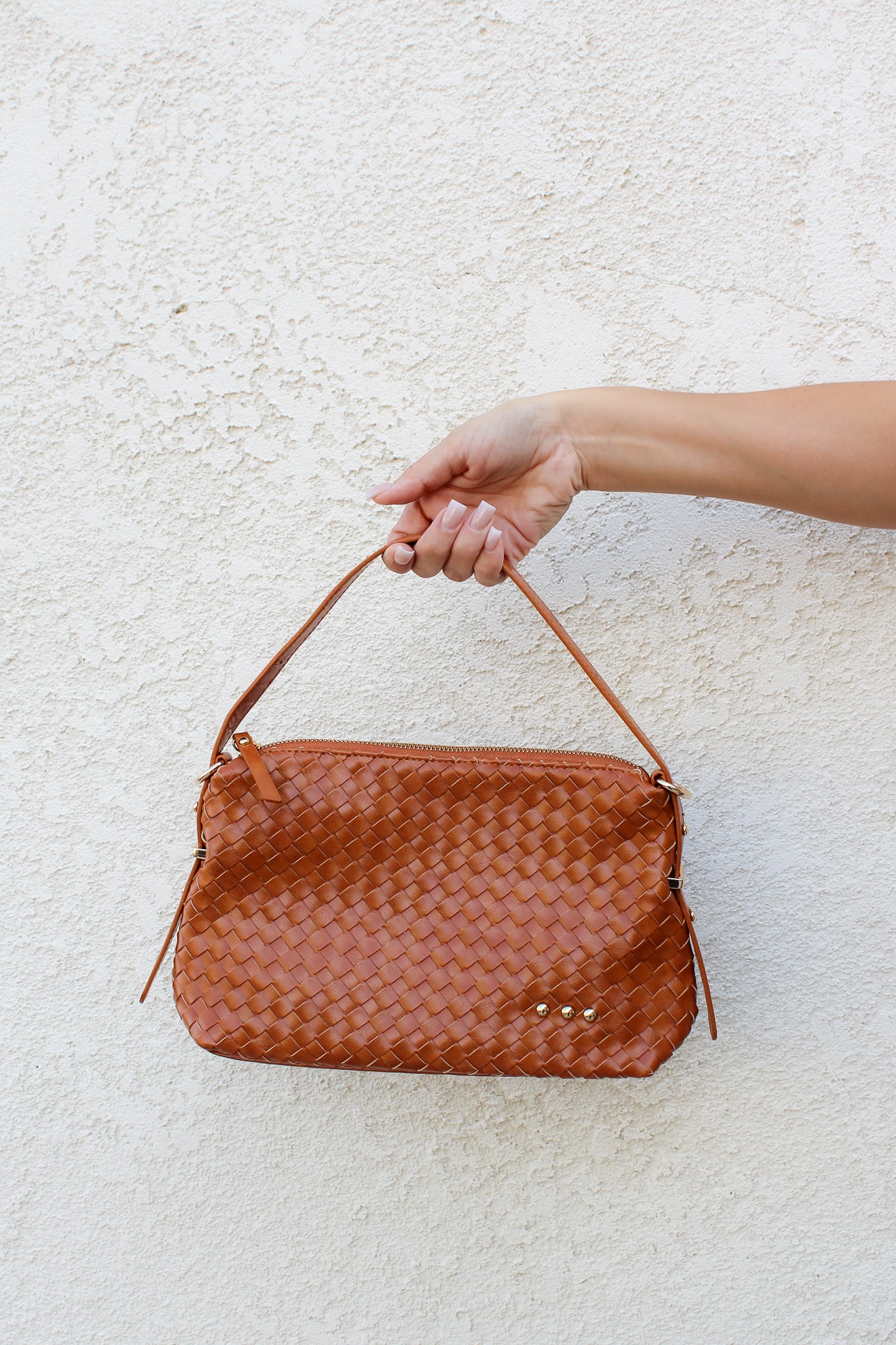 Harper Hobo Woven Handbag