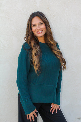 Emerald Skies Sweater