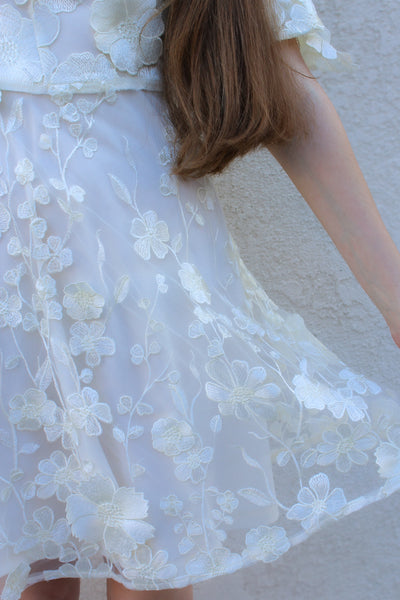 Actually Romantic Floral Lace Dress