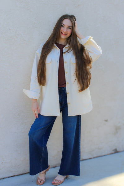 Sands Village Twill Shacket