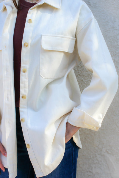 Sands Village Twill Shacket