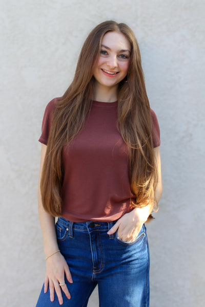 Fresh Start Tee / Espresso