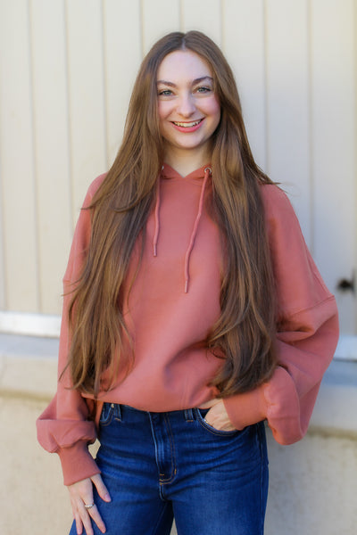 Burlwood French Terry Hoodie