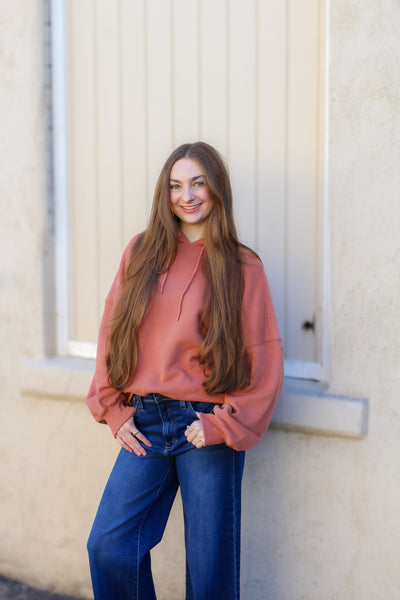 Burlwood French Terry Hoodie