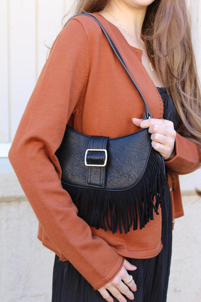Saddle Up Fringe Handbag