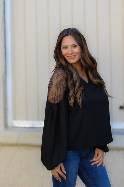 Jet Away Statement Blouse