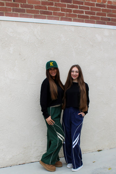Around The Track Pants / Forest Green