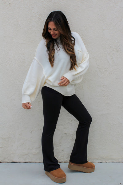 Aspen Seamed Pullover