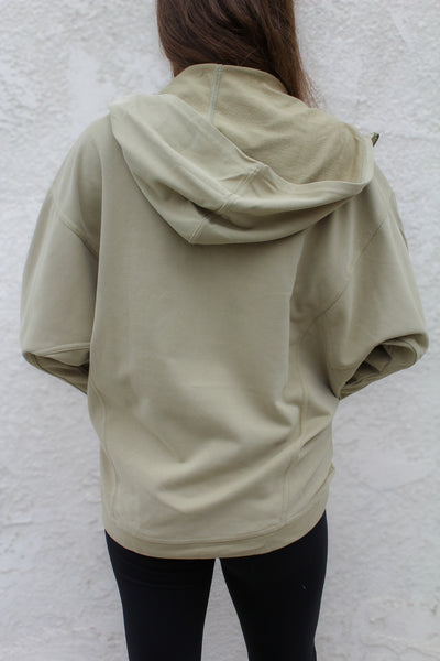 Emily Olive Hooded Jacket