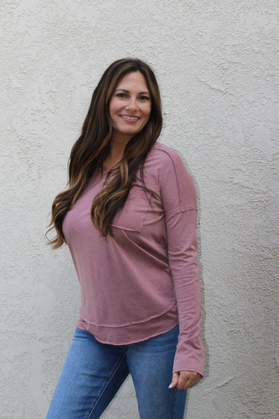 Cindy Henley Long Sleeve