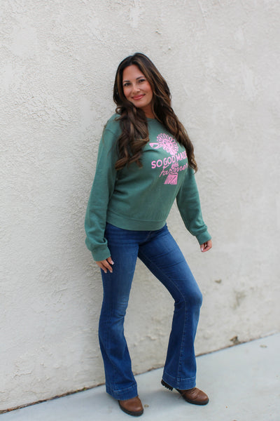 So God Made A Farmer Crewneck Sweatshirt