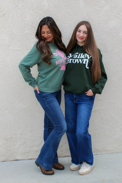 Valley Grown Hoodie / Forest