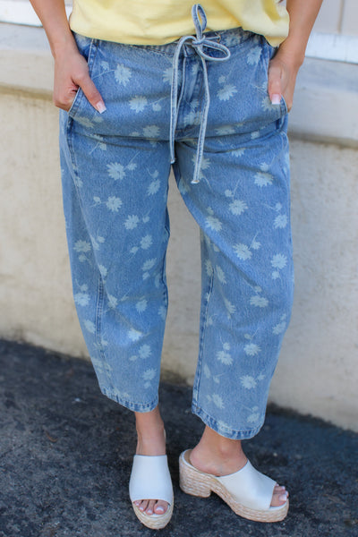 Dandelion Washed Denim Pants