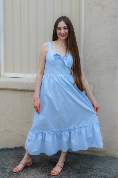 Bluebird Sweetheart Midi Dress
