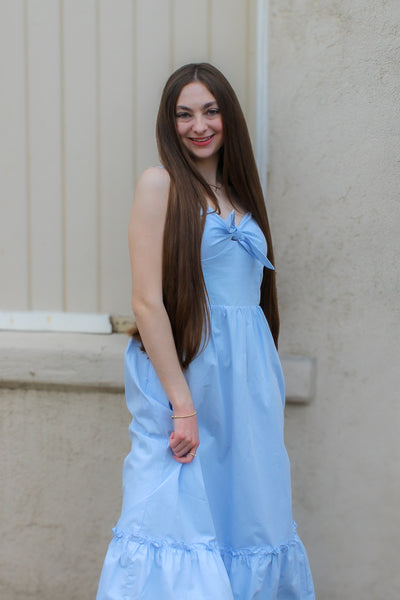 Bluebird Sweetheart Midi Dress
