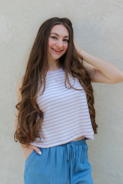 Iris Spring Ribbed Tank