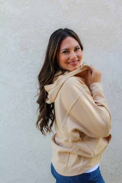 Emily Almond Hooded Jacket