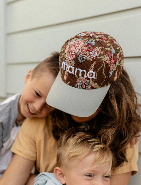 Mama Floral Hat