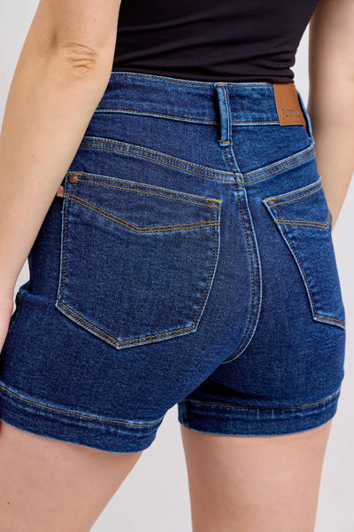 Judy Blue Blake Tummy Control Shorts